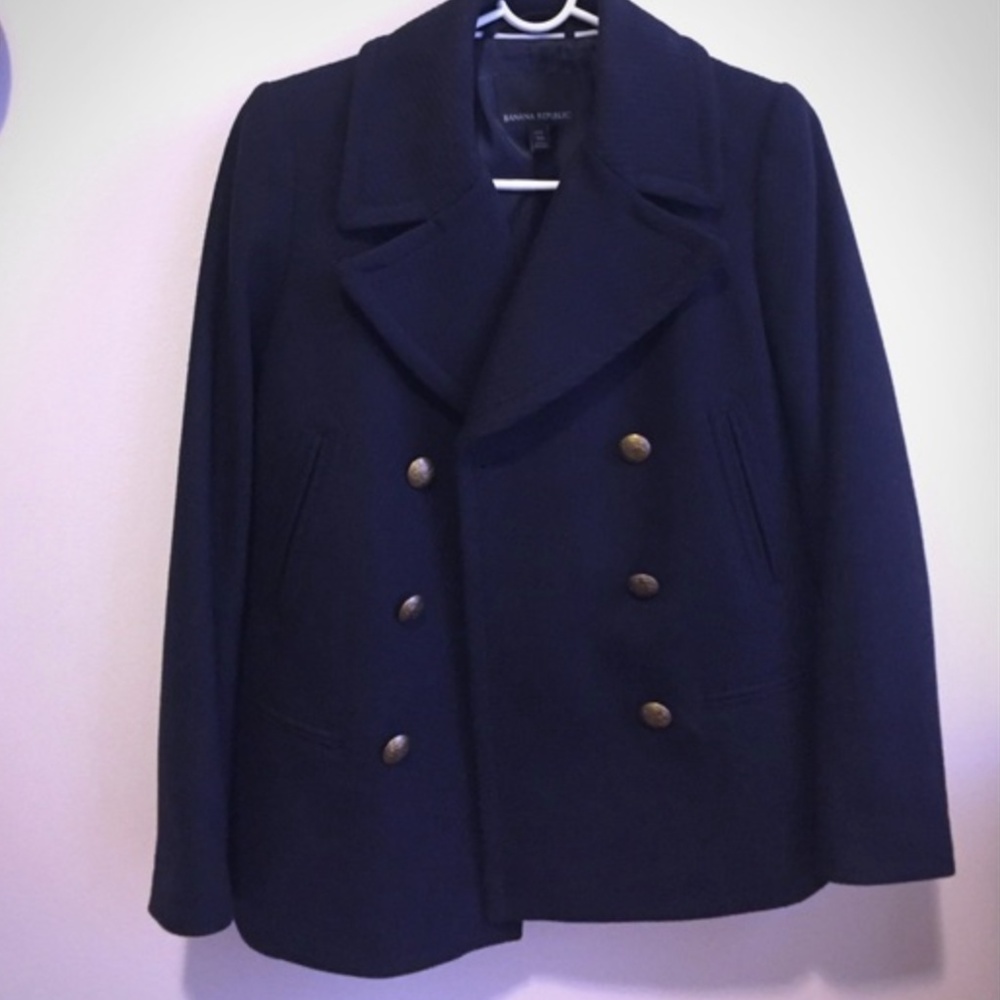 TRADED: Banana republic wool coat